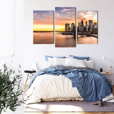 Ljuddämpande tavla - Panorama of the brooklyn