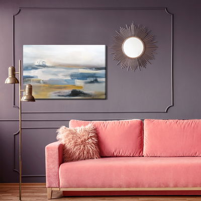 Ljuddämpande tavla - Abstract landscape