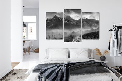 Ljuddämpande tavla - Hala gasienicowa in black