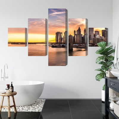 Ljuddämpande tavla - Panorama of the brooklyn