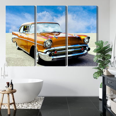 Ljuddämpande tavla - American vintage car