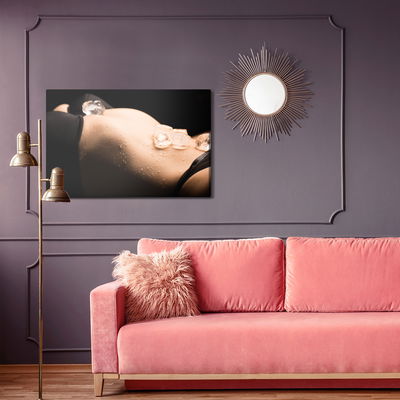 Ljuddämpande tavla - Ice cubes on the body