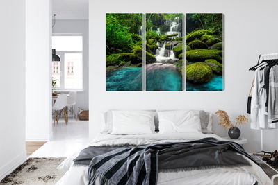 Ljuddämpande tavla - A beautiful waterfall