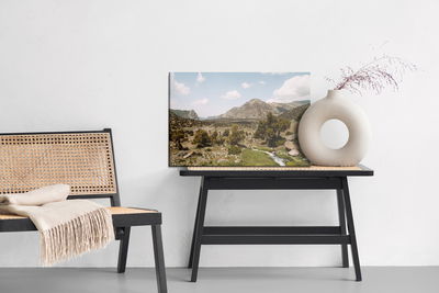 Ljuddämpande tavla - Beautiful 3d mountain