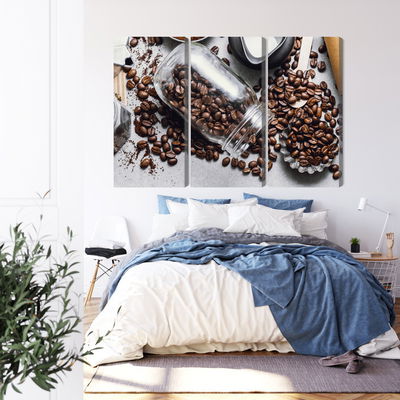 Ljuddämpande tavla - Ingredients for making coffee