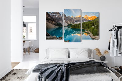 Ljuddämpande tavla - Canadian Moraine Lake 3d