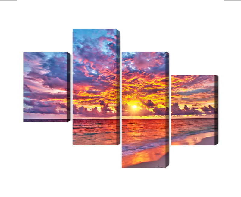 Ljuddämpande tavla - Picturesque sunset