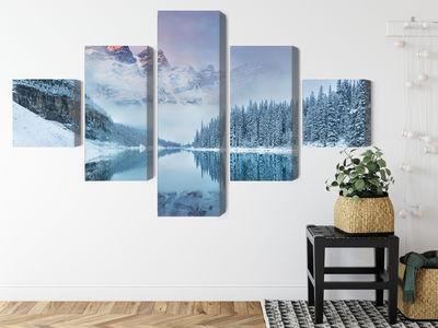 Ljuddämpande tavla - Canadian Moraine Lake on a