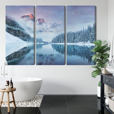 Ljuddämpande tavla - Canadian Moraine Lake on a