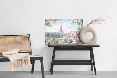 Ljuddämpande tavla - View from the balcony