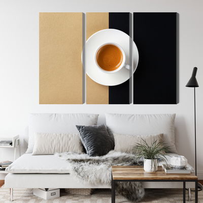 Ljuddämpande tavla - A cup of italian coffee