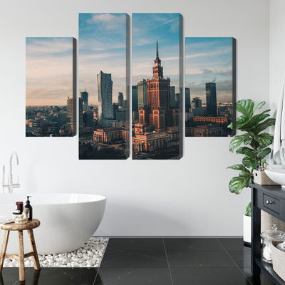 Ljuddämpande tavla - Warsaw and the view