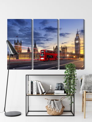 Ljuddämpande tavla - Panorama of westminster