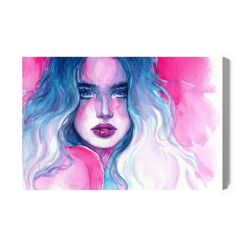 Ljuddämpande tavla - Portrait of a woman