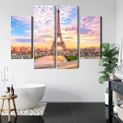 Ljuddämpande tavla - Eiffel tower in Paris