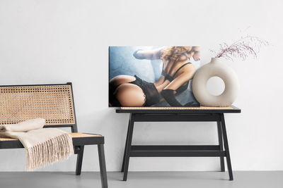 Ljuddämpande tavla - Alluring woman