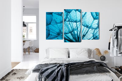 Ljuddämpande tavla - A close-up of a 3d dandelion