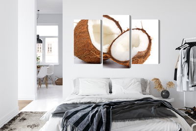 Ljuddämpande tavla - Coconut halves