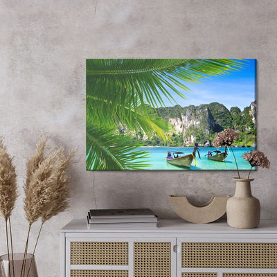 Ljuddämpande tavla - Sunny caribbean