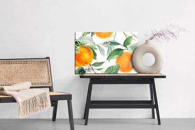 Ljuddämpande tavla - Oranges on the branches