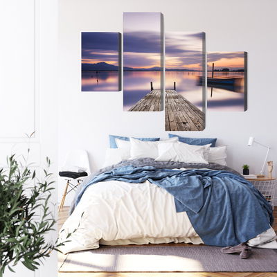 Ljuddämpande tavla - Sunset view