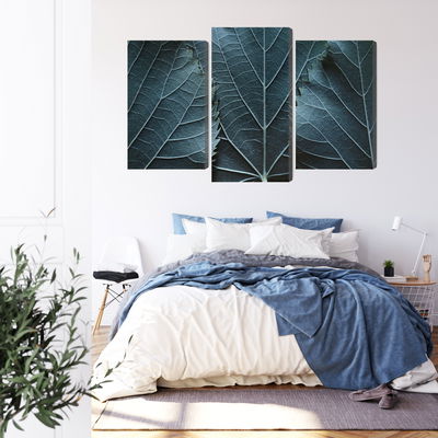 Ljuddämpande tavla - Leaves with a macro