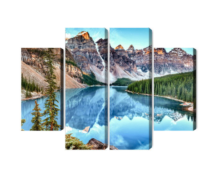 Ljuddämpande tavla - Moraine Lake in banff