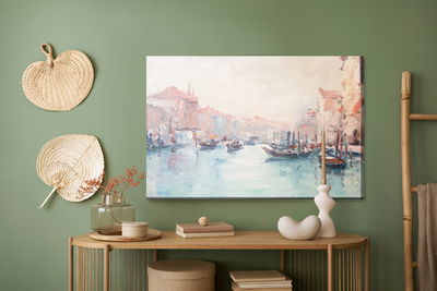 Ljuddämpande tavla - City of venice