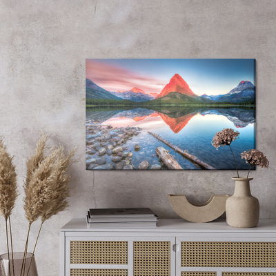Ljuddämpande tavla - Swiftcurrent lake, Usa
