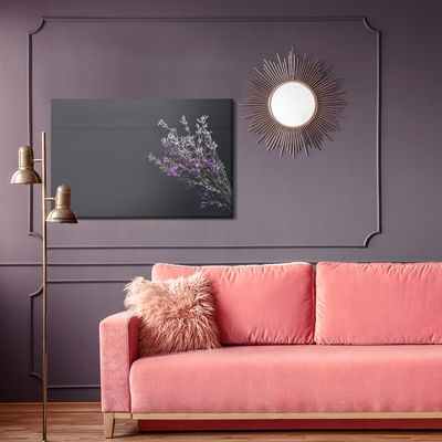 Ljuddämpande tavla - Lavender on the background
