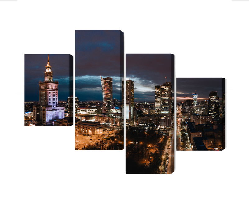 Ljuddämpande tavla - Panorama of the center