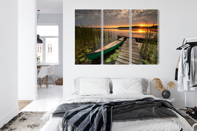 Ljuddämpande tavla - Summer sunrise