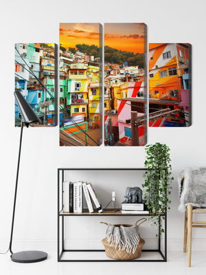 Ljuddämpande tavla - Rio de janeiro city center