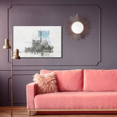 Ljuddämpande tavla - Notre dame cathedral, Paris