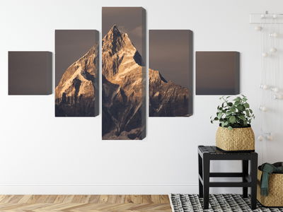 Ljuddämpande tavla - Himalayan peak in Nepal