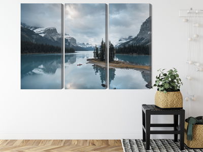 Ljuddämpande tavla - Ghost island in jasper