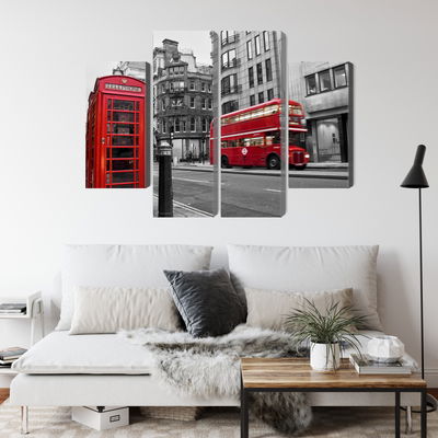 Ljuddämpande tavla - Vintage american car in cuba