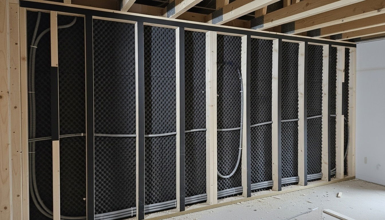 Kunskapsportal om vibrationsdämpning av vägg och tak i industrimiljö samt hur vibrationer och stomljud sprids och kan reduceras i byggnaden.