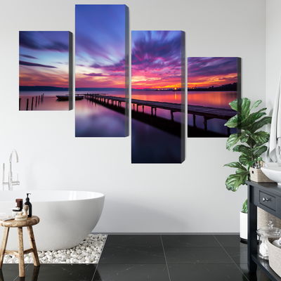 Ljuddämpande tavla - Great sunset