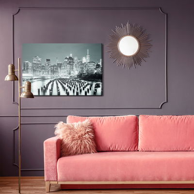 Ljuddämpande tavla - New York at night