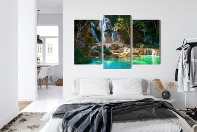 Ljuddämpande tavla - Kuang si waterfall