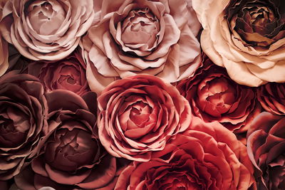 Ljuddämpande tavla - Colorful flowers close up 3d