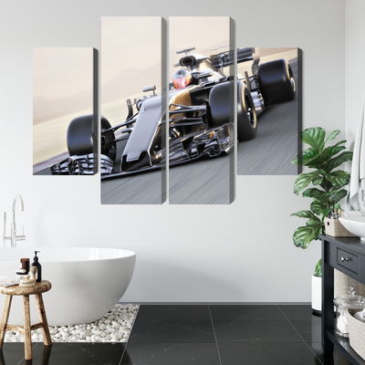 Ljuddämpande tavla - Formula 1 car