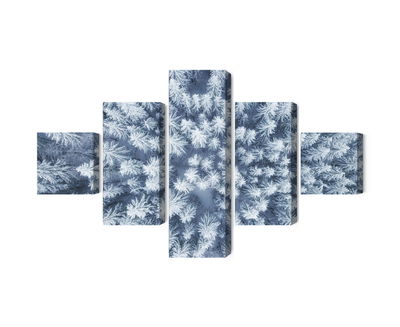 Ljuddämpande tavla - Aerial view of the winter