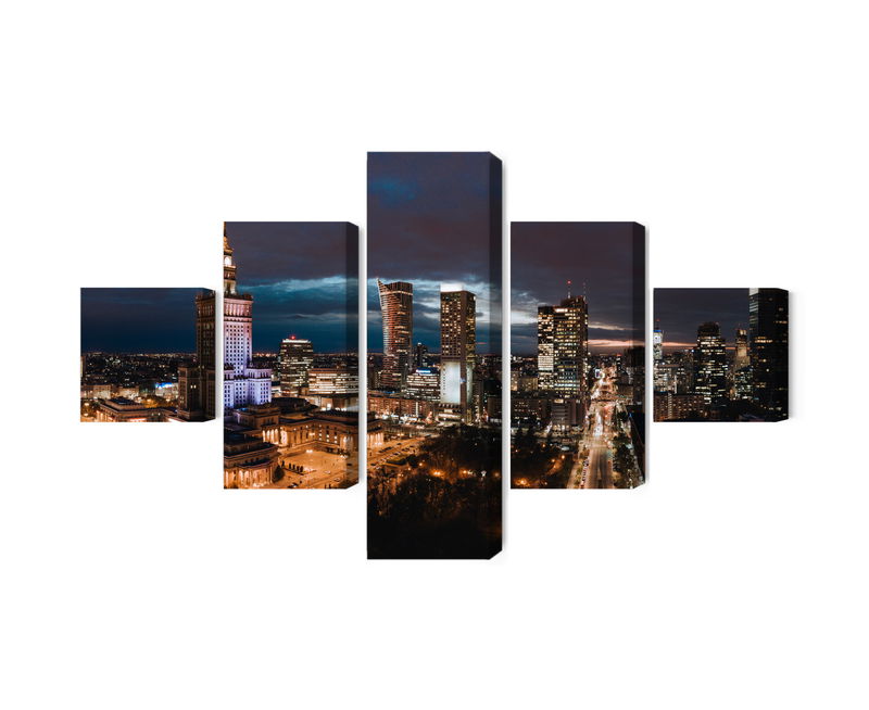 Ljuddämpande tavla - Panorama of the center