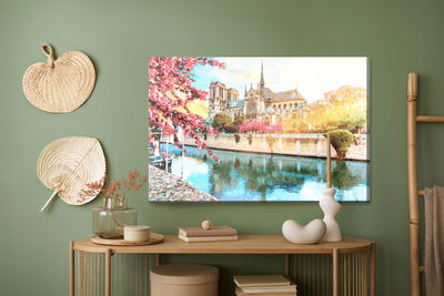 Ljuddämpande tavla - Notre dame cathedral painted