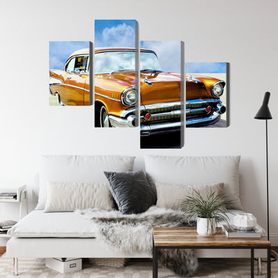 Ljuddämpande tavla - American vintage car