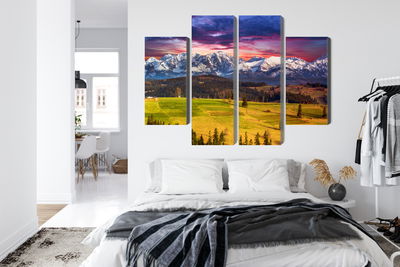 Ljuddämpande tavla - Landscape with the polish