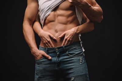 Ljuddämpande tavla - Couple in an intimate scene