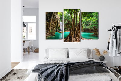 Ljuddämpande tavla - Erawan waterfalls